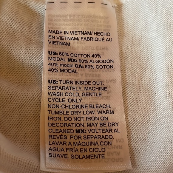 Chico’s sequin floral tee - Picture 6 of 6